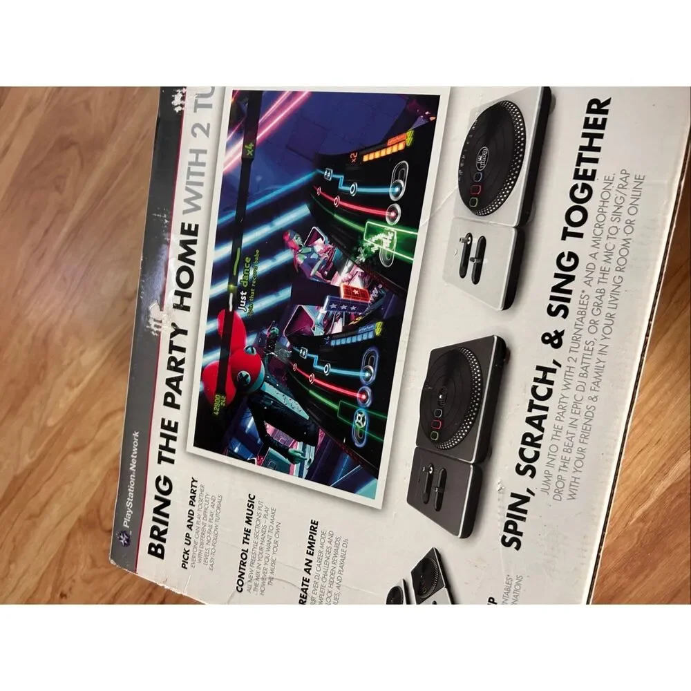 DJ Hero 2 Party Bundle PS3 Dongles Insert Game  Microphone doesn’t work